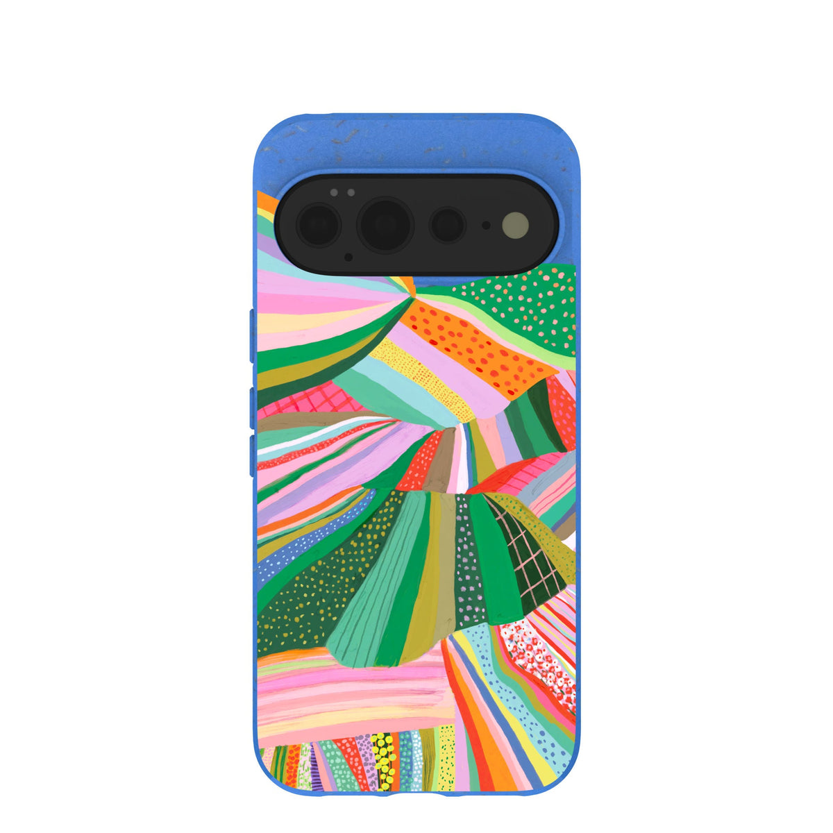 Electric Blue Bloomstatic Google Pixel 11 Pro XL Case