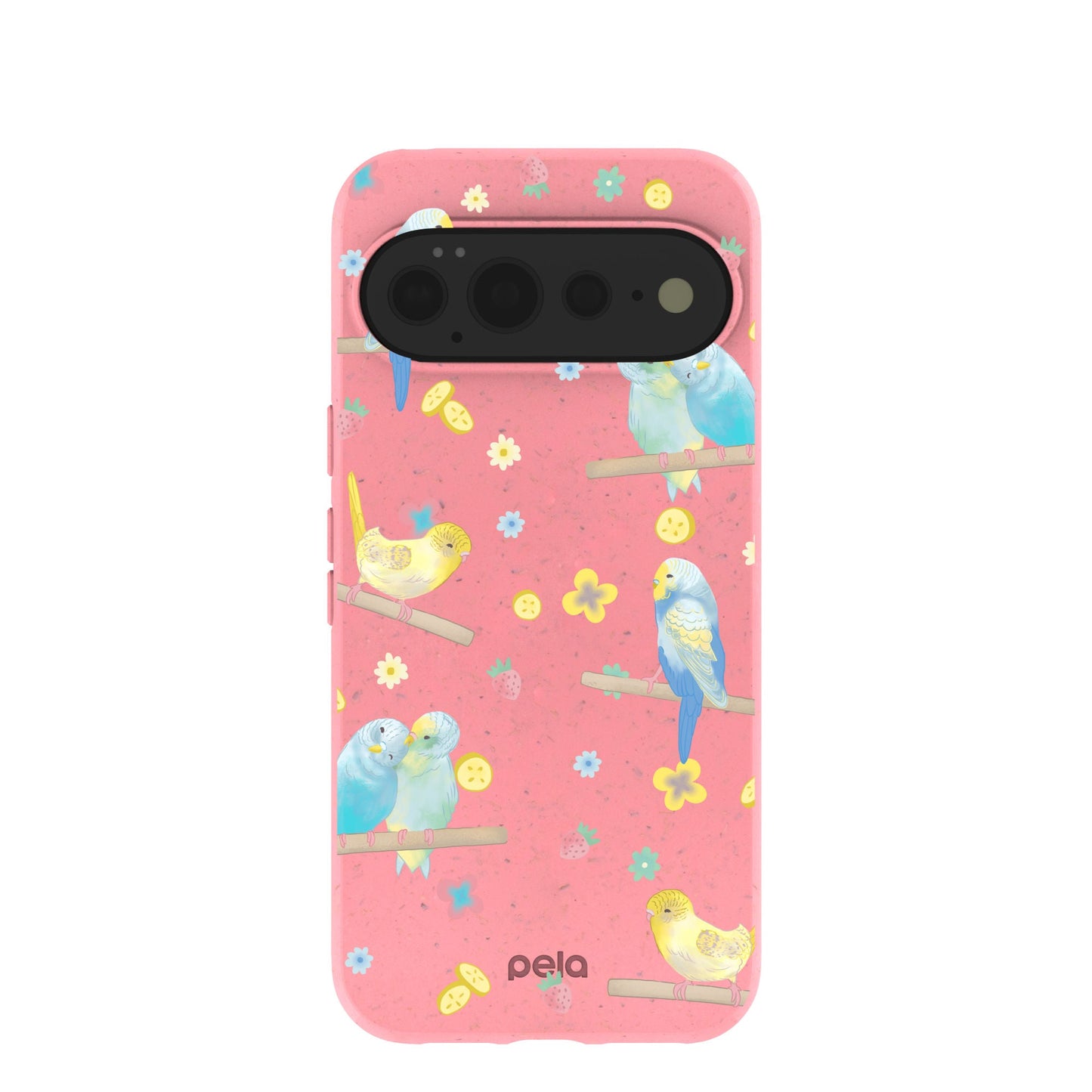 Bubblegum Pink Budgie Daydream Google Pixel 11 Pro XL Case