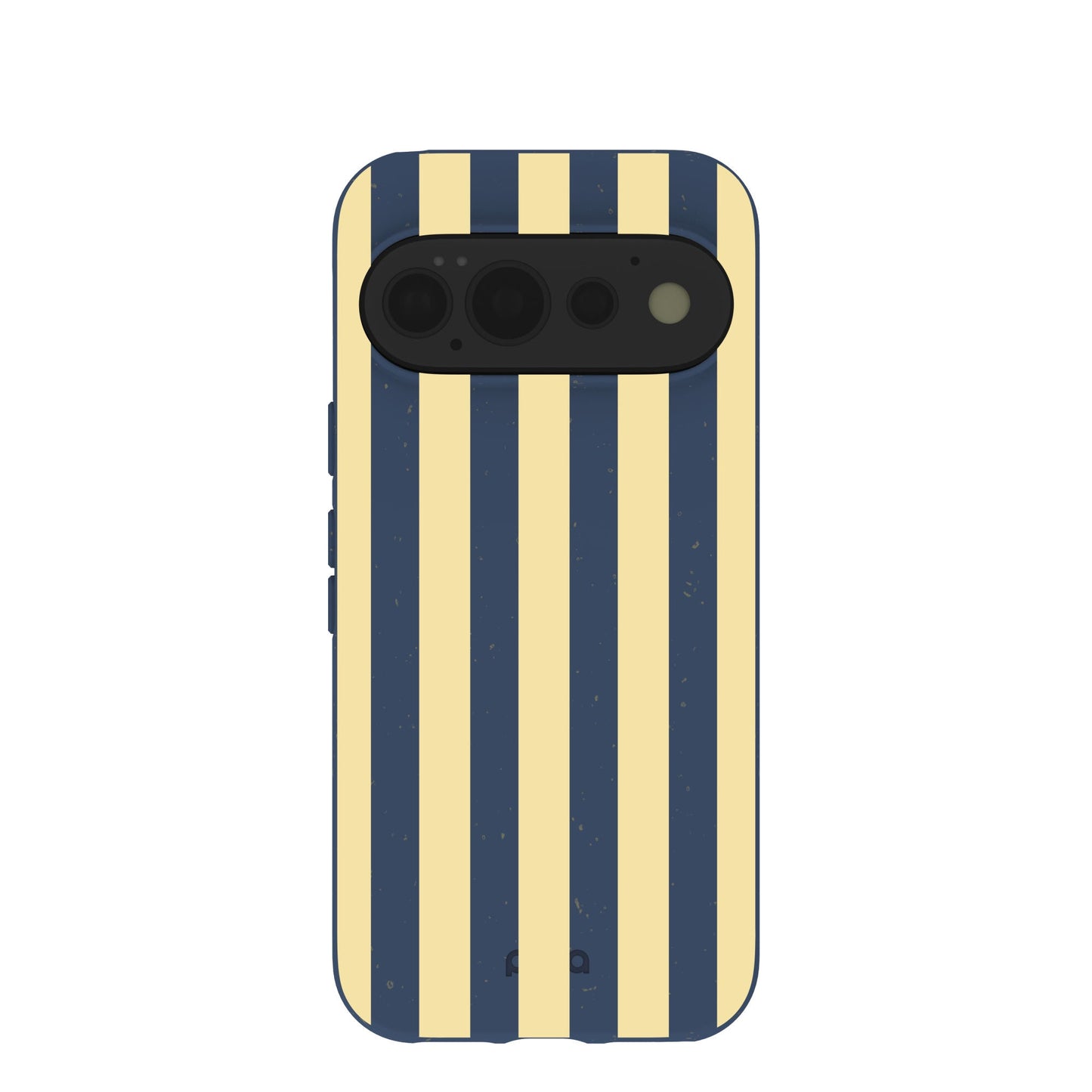 Navy Blue Butter Yellow Stripes Google Pixel 11 Pro Case