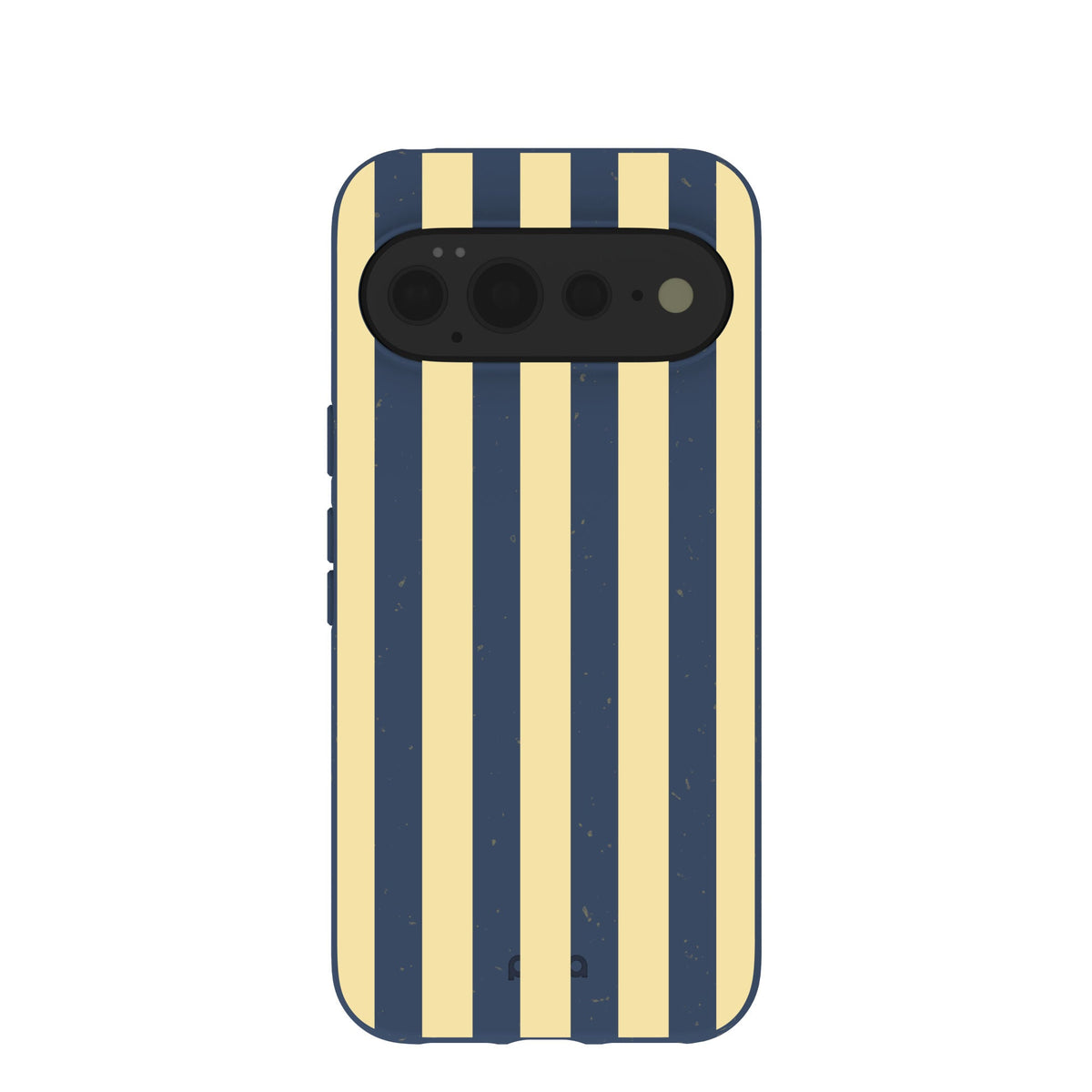 Navy Blue Butter Yellow Stripes Google Pixel 11 Pro XL Case