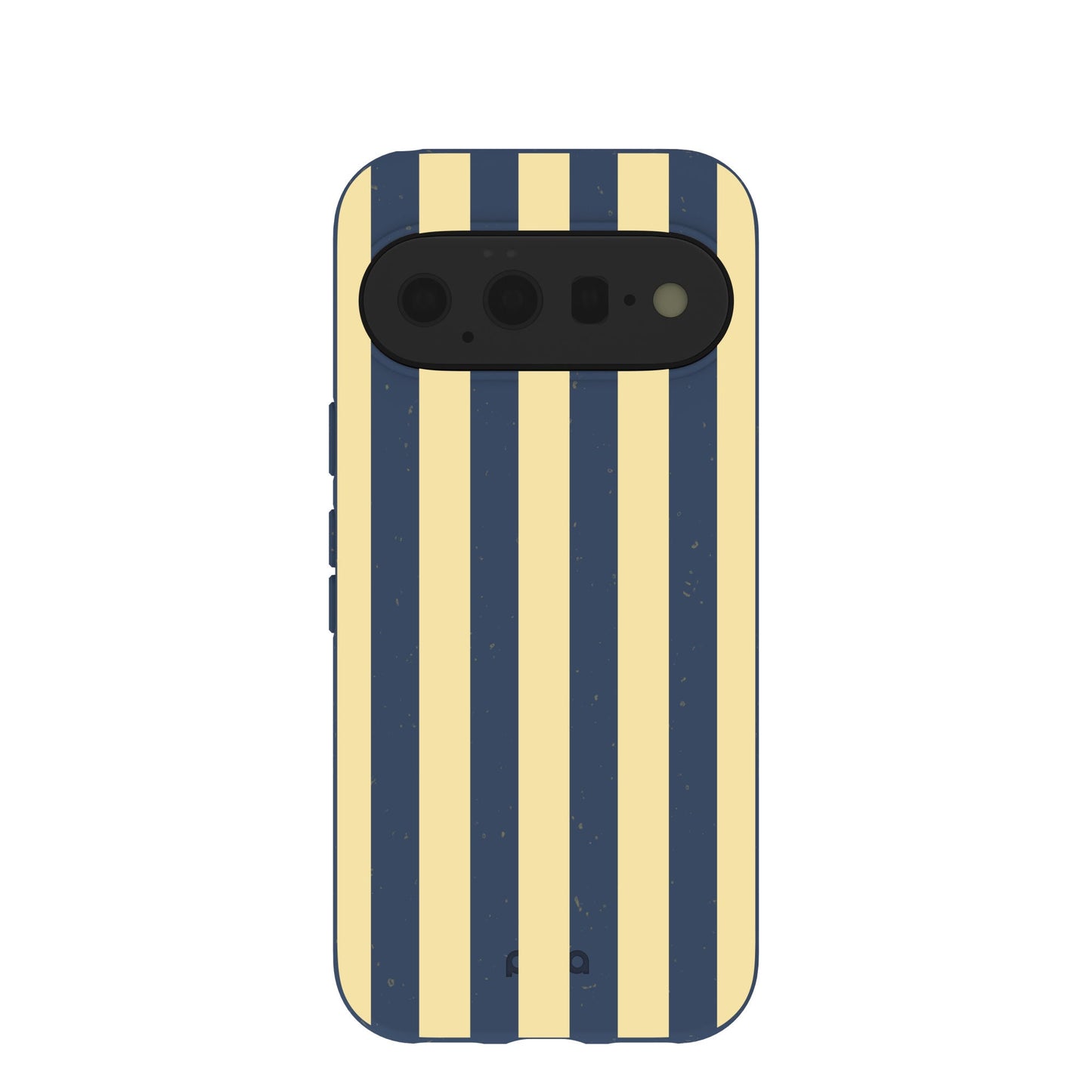 Navy Blue Butter Yellow Stripes Google Pixel 11 Case