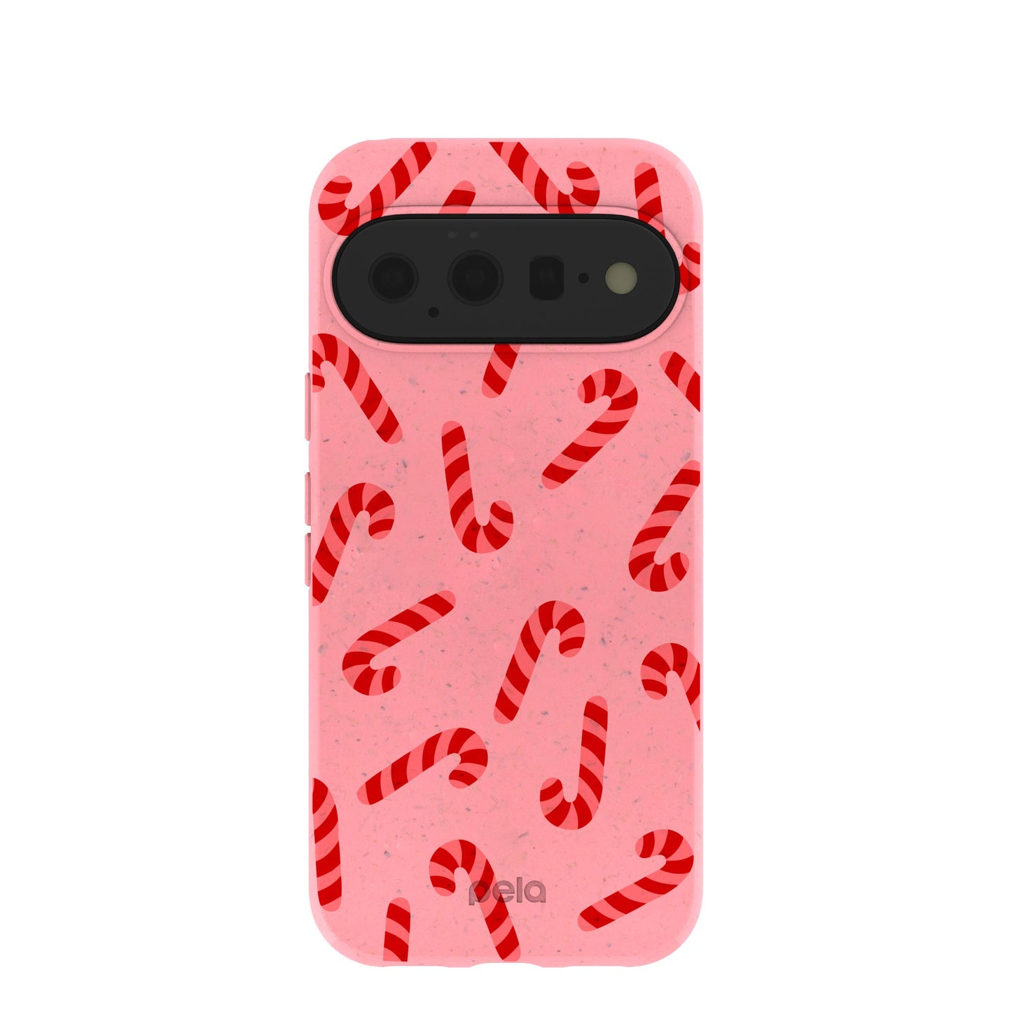 Bubblegum Pink Candy Cane Chaos Google Pixel 11 Case