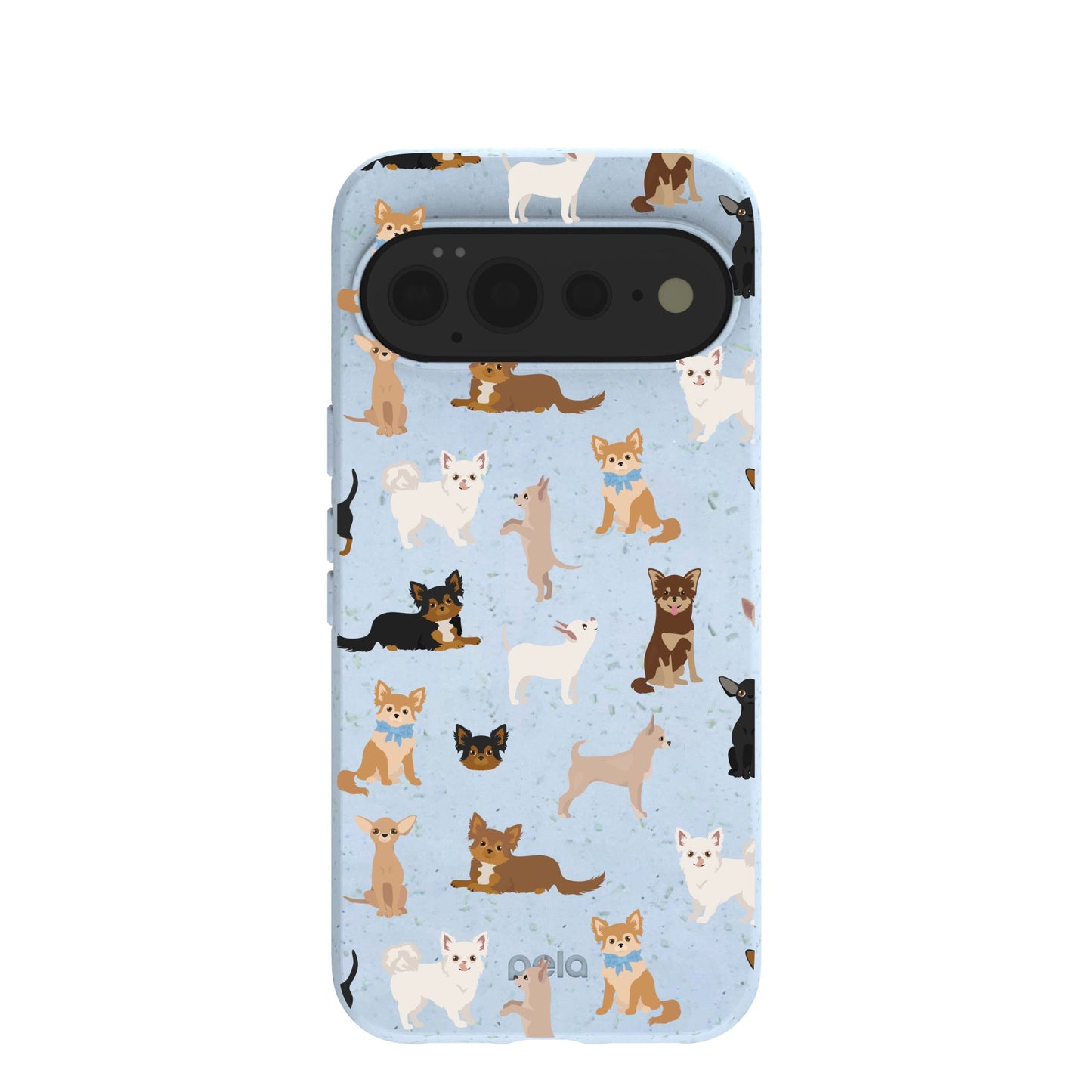 Powder Blue Chihuahua Charms Google Pixel 11 Pro XL Case