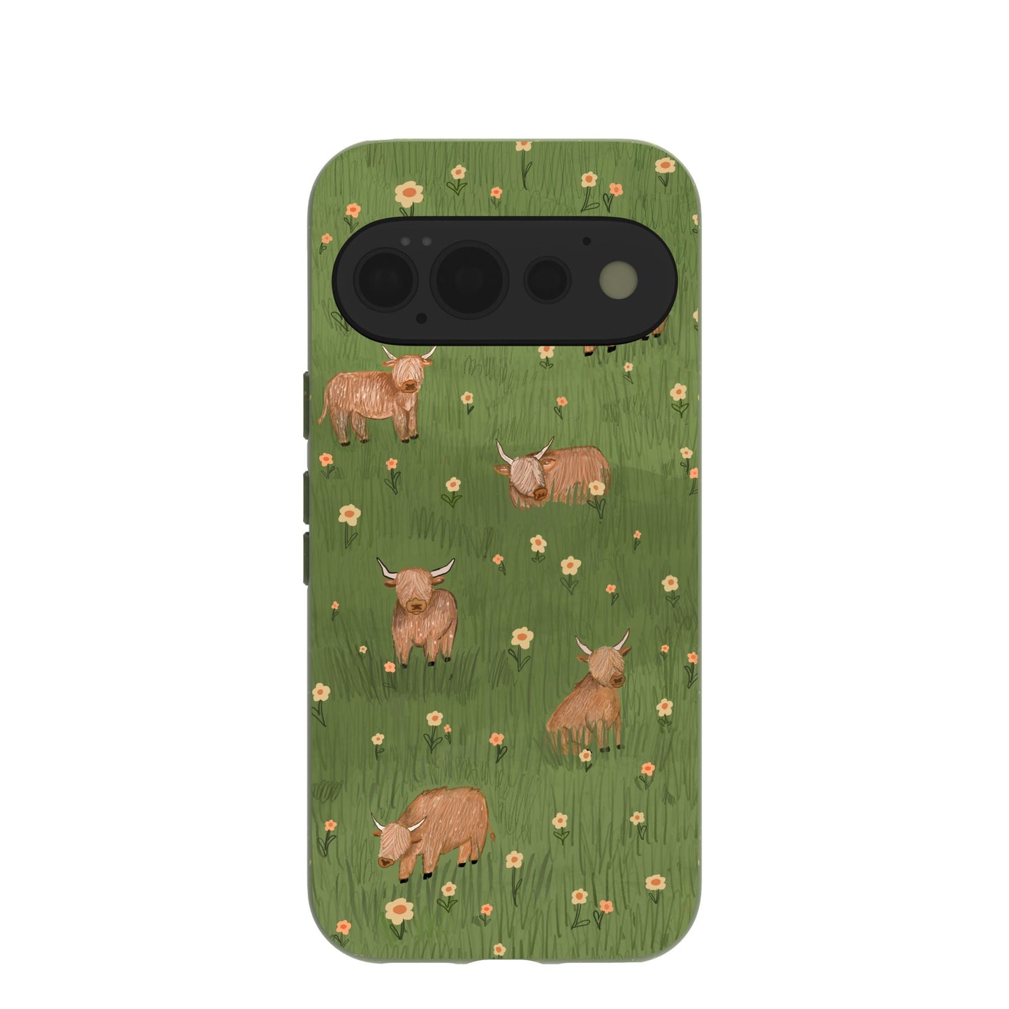 Forest Floor Cozy Cows Google Pixel 11 Pro Case