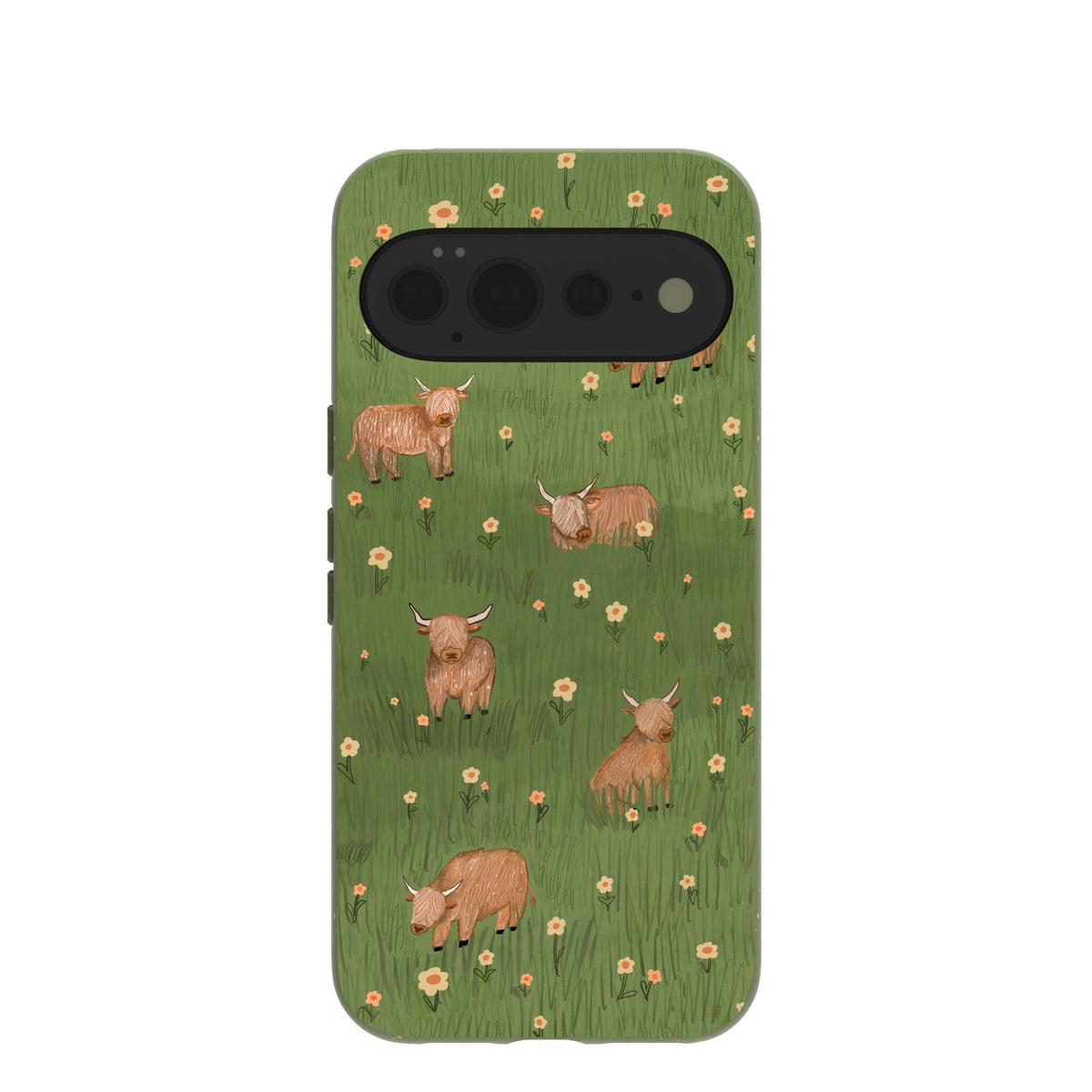 Forest Floor Cozy Cows Google Pixel 11 Pro XL Case