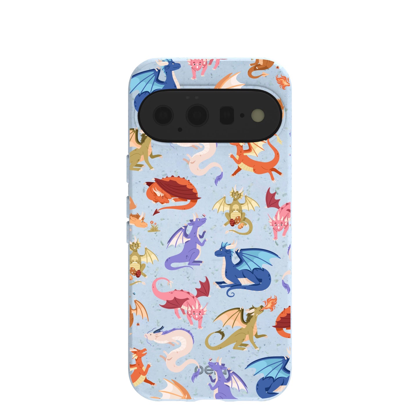 Powder Blue Dragon Cuties Google Pixel 11 Case