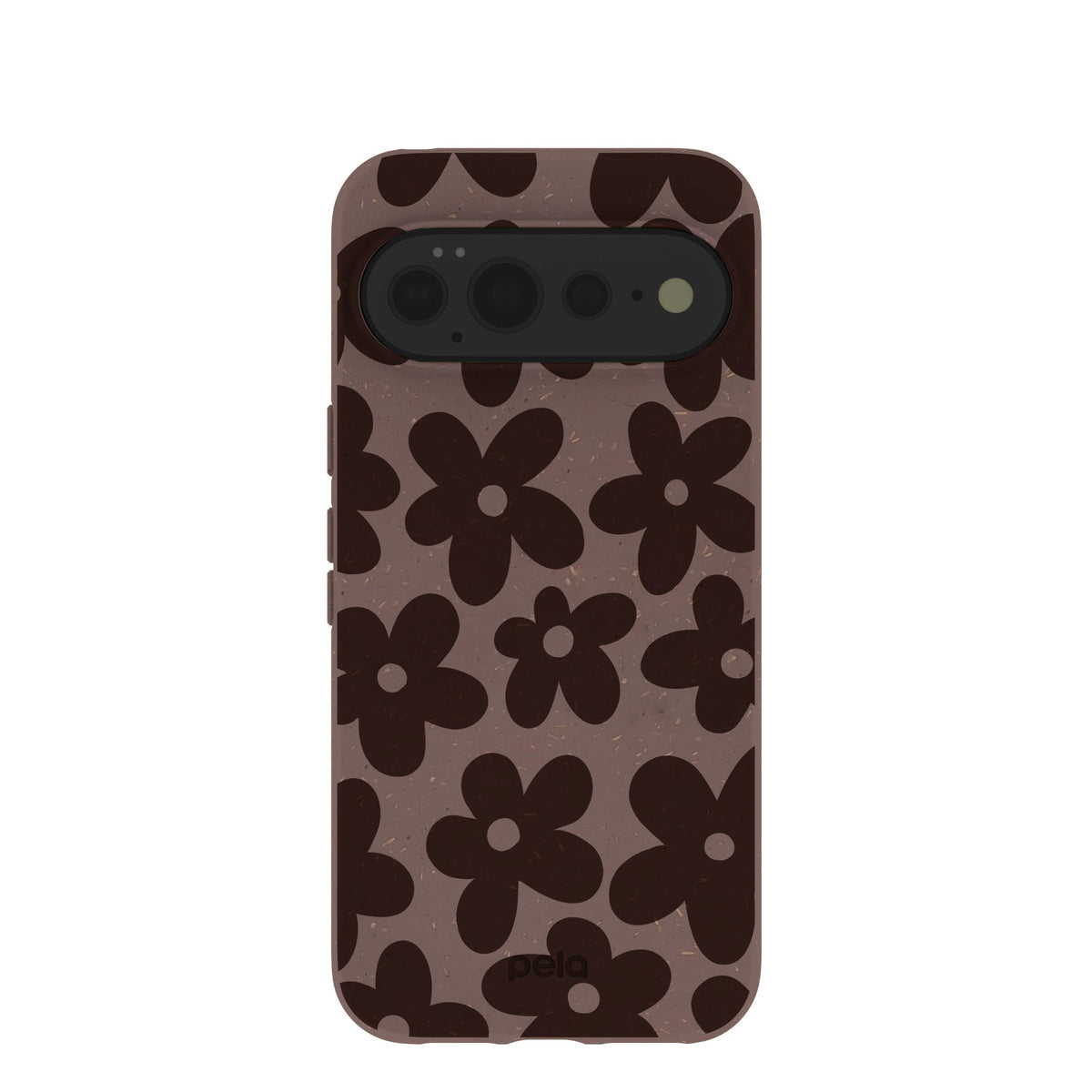 Chocolate Brown Earthy Blooms Google Pixel 11 Pro XL Case