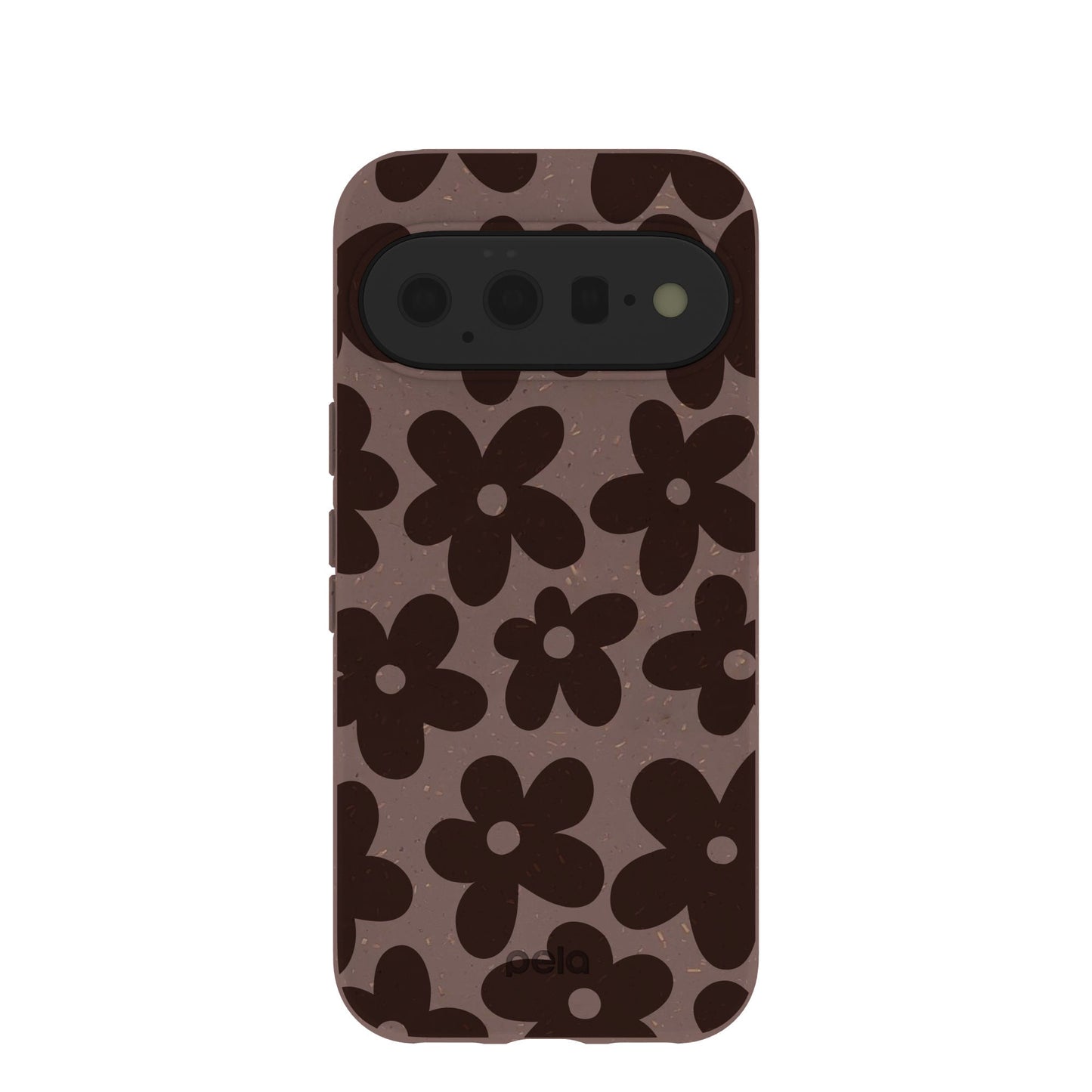 Chocolate Brown Earthy Blooms Google Pixel 11 Case