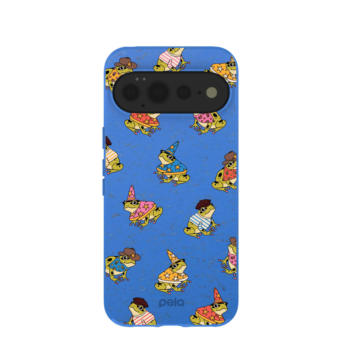 Electric Blue Fancy Frogs Google Pixel 11 Pro XL Case