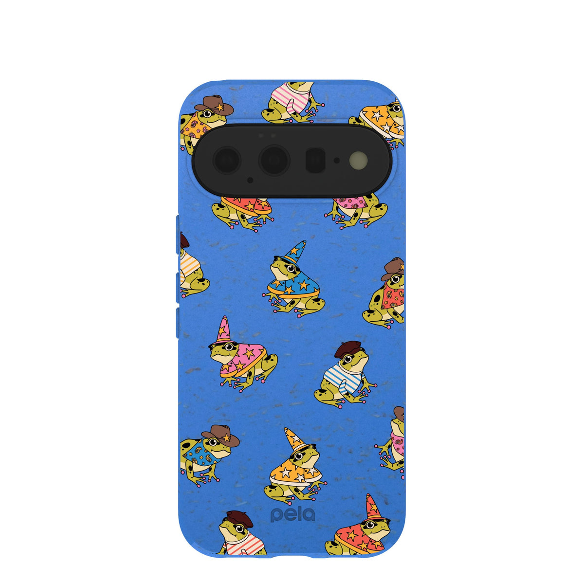 Electric Blue Fancy Frogs Google Pixel 11 Case