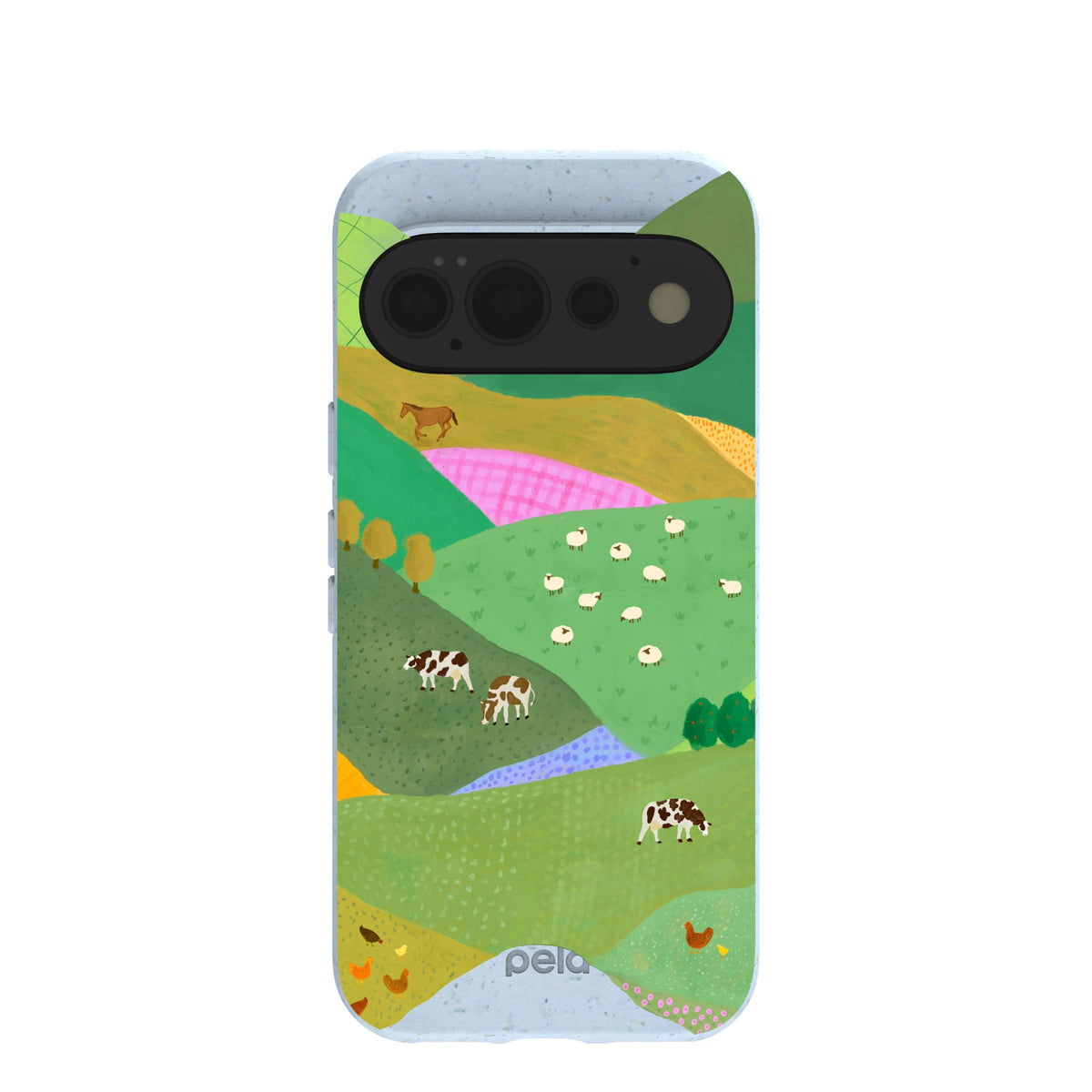 Powder Blue Farm Tales Google Pixel 11 Pro Case