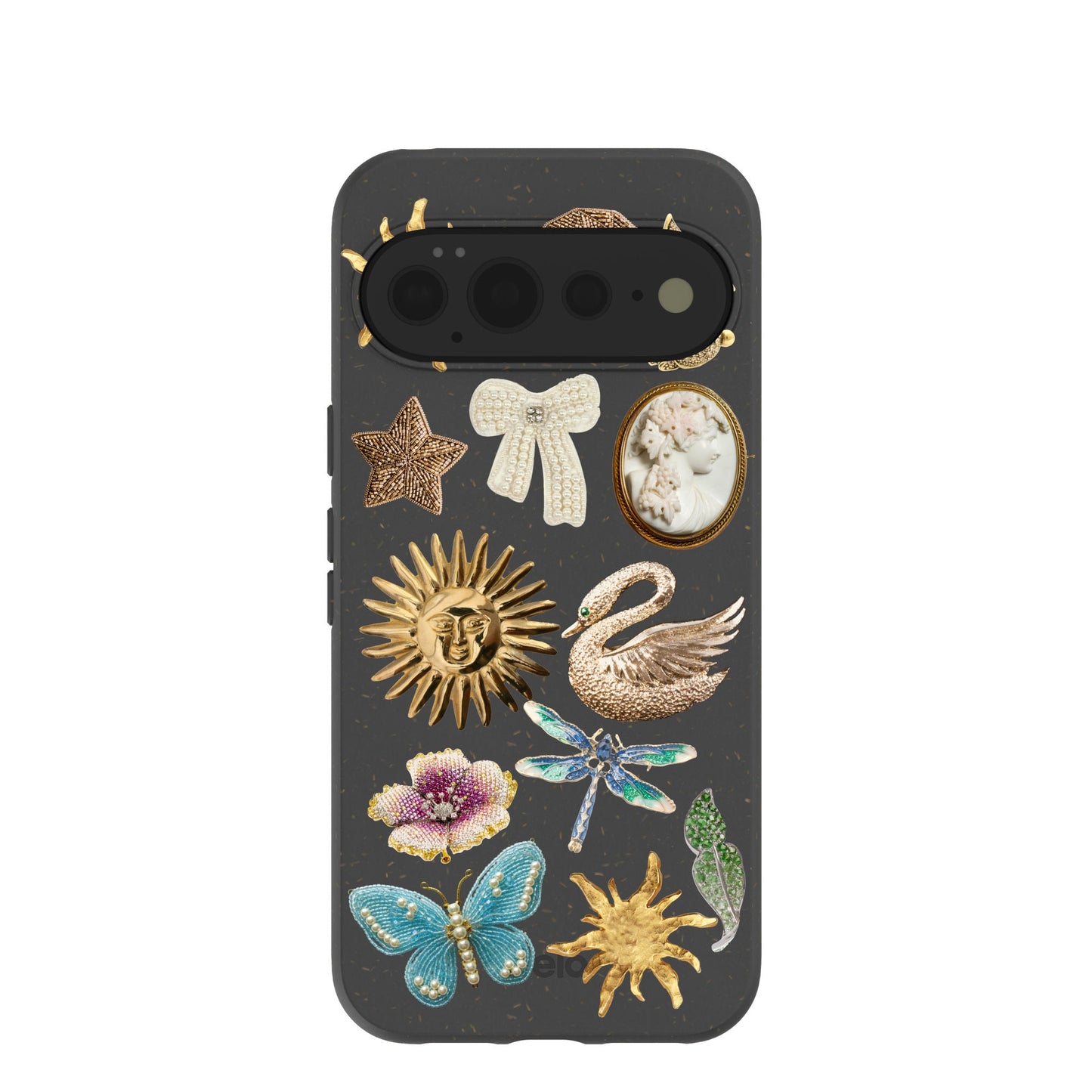 Black Heirloom Collage Google Pixel 11 Pro XL Case