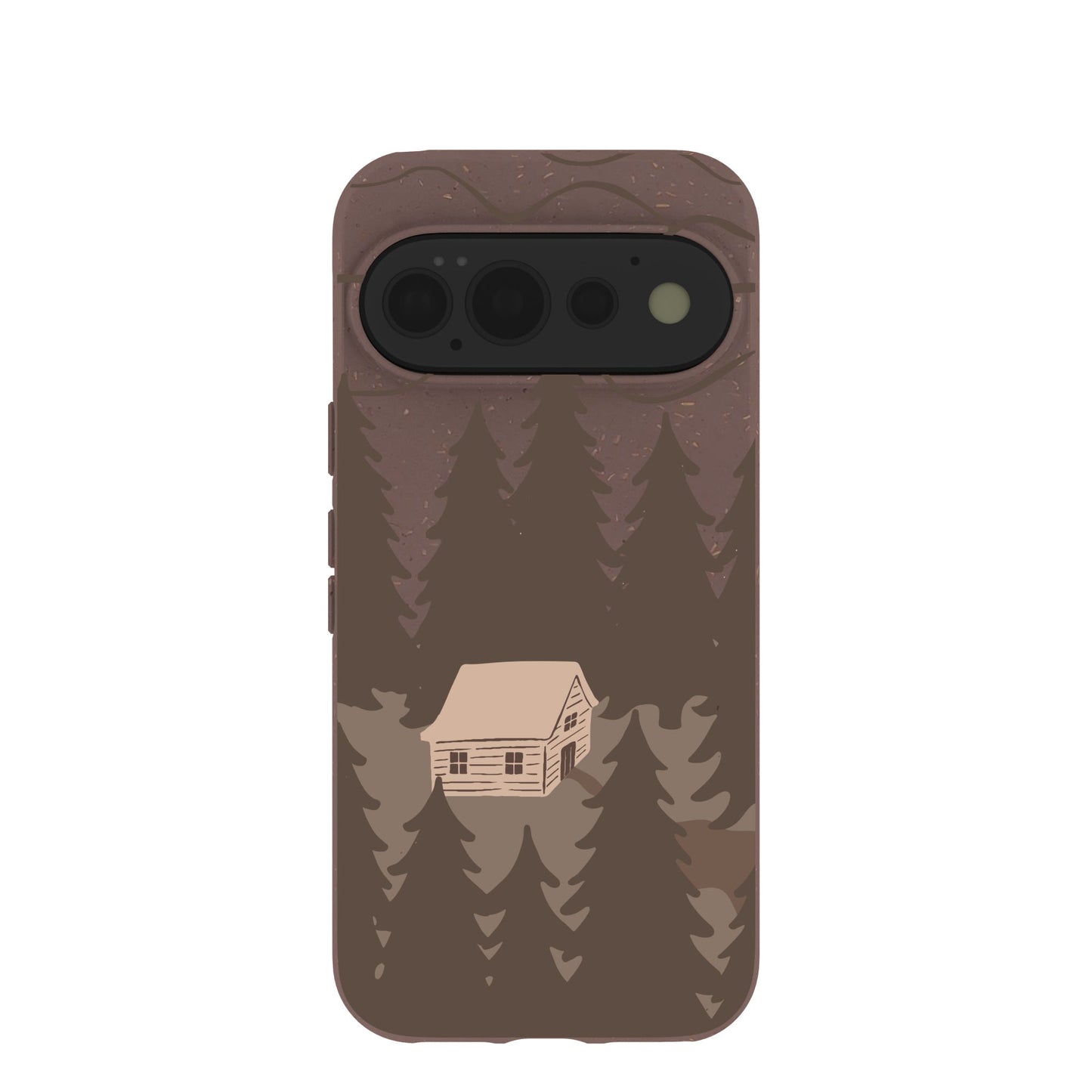 Chocolate Brown Hidden Cabin Google Pixel 11 Pro Case