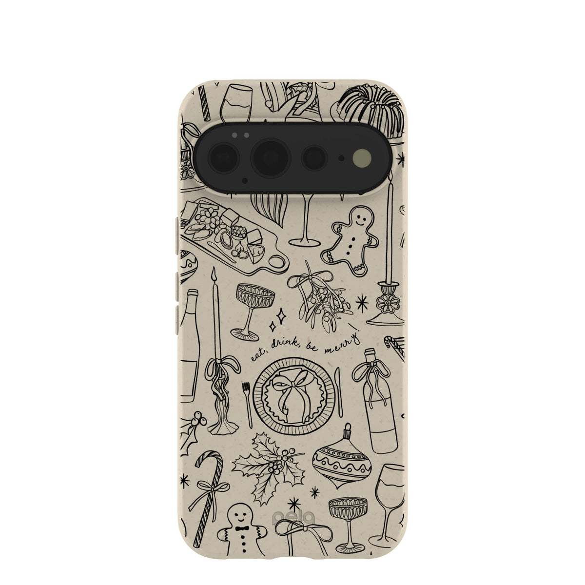 London Fog Holiday Dinner Party Google Pixel 11 Pro XL Case