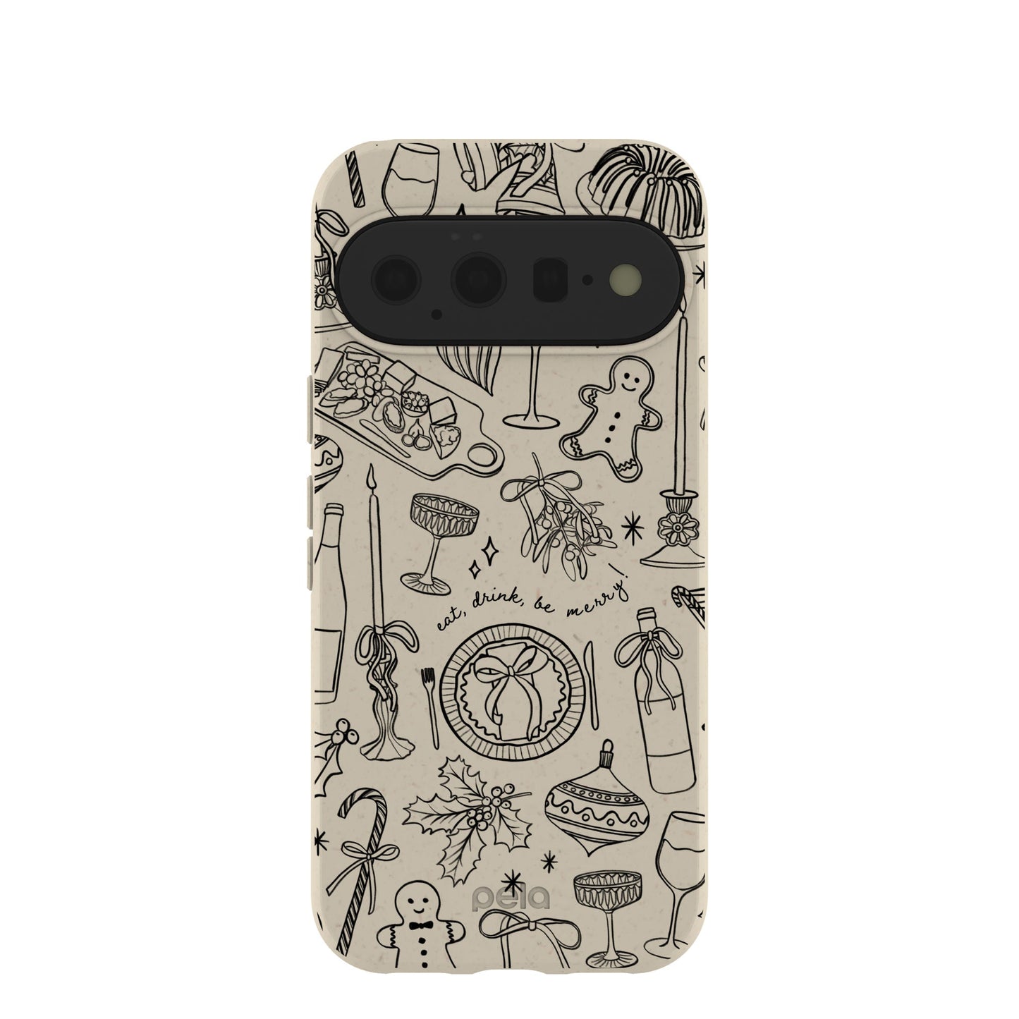 London Fog Holiday Dinner Party Google Pixel 11 Case