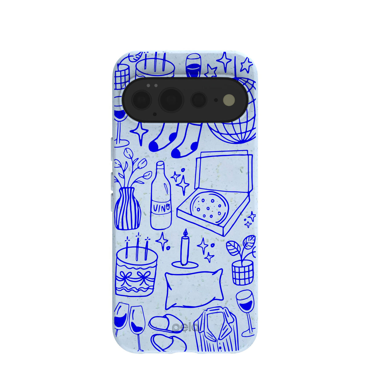 Powder Blue Home for Midnight Google Pixel 11 Pro XL Case