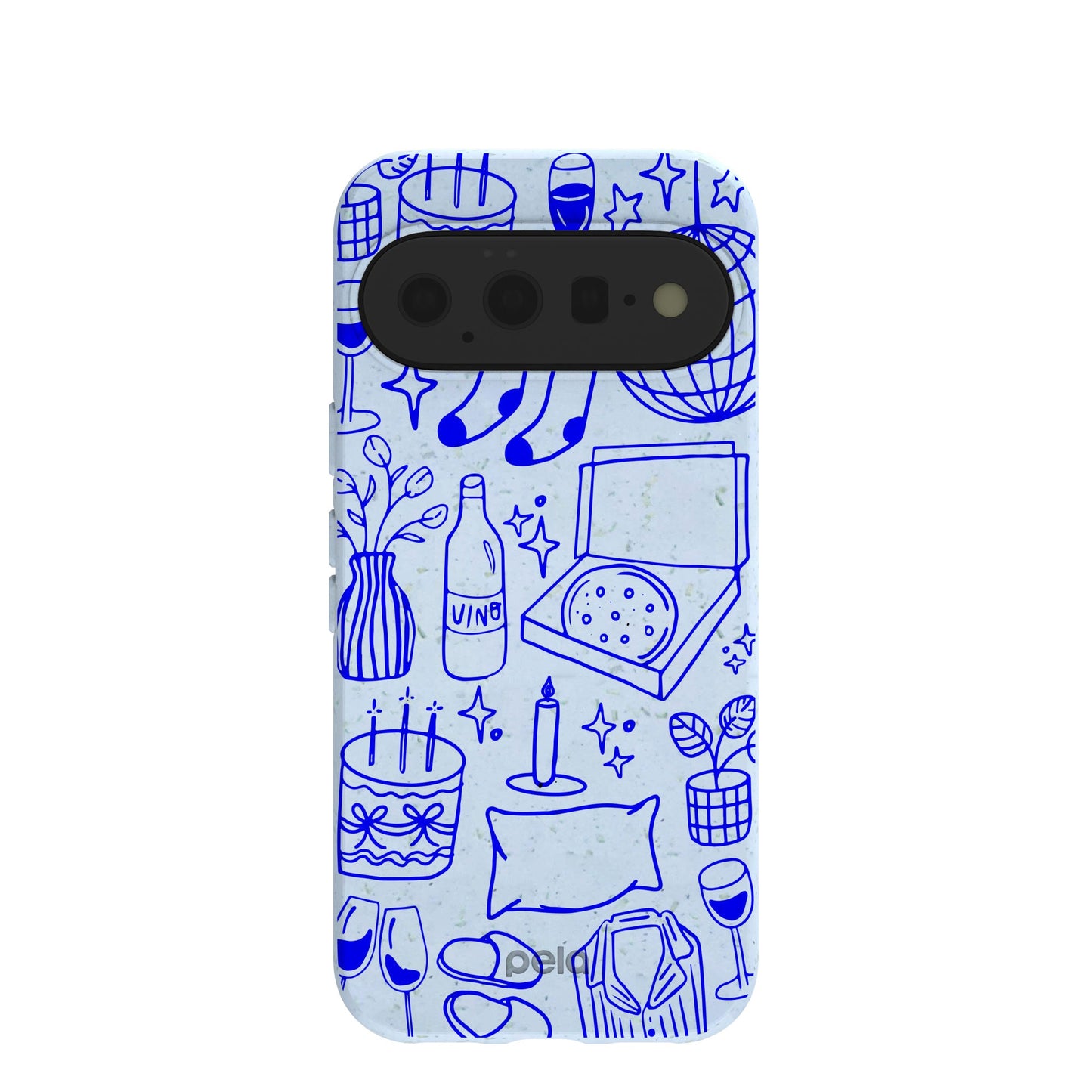 Powder Blue Home for Midnight Google Pixel 11 Case