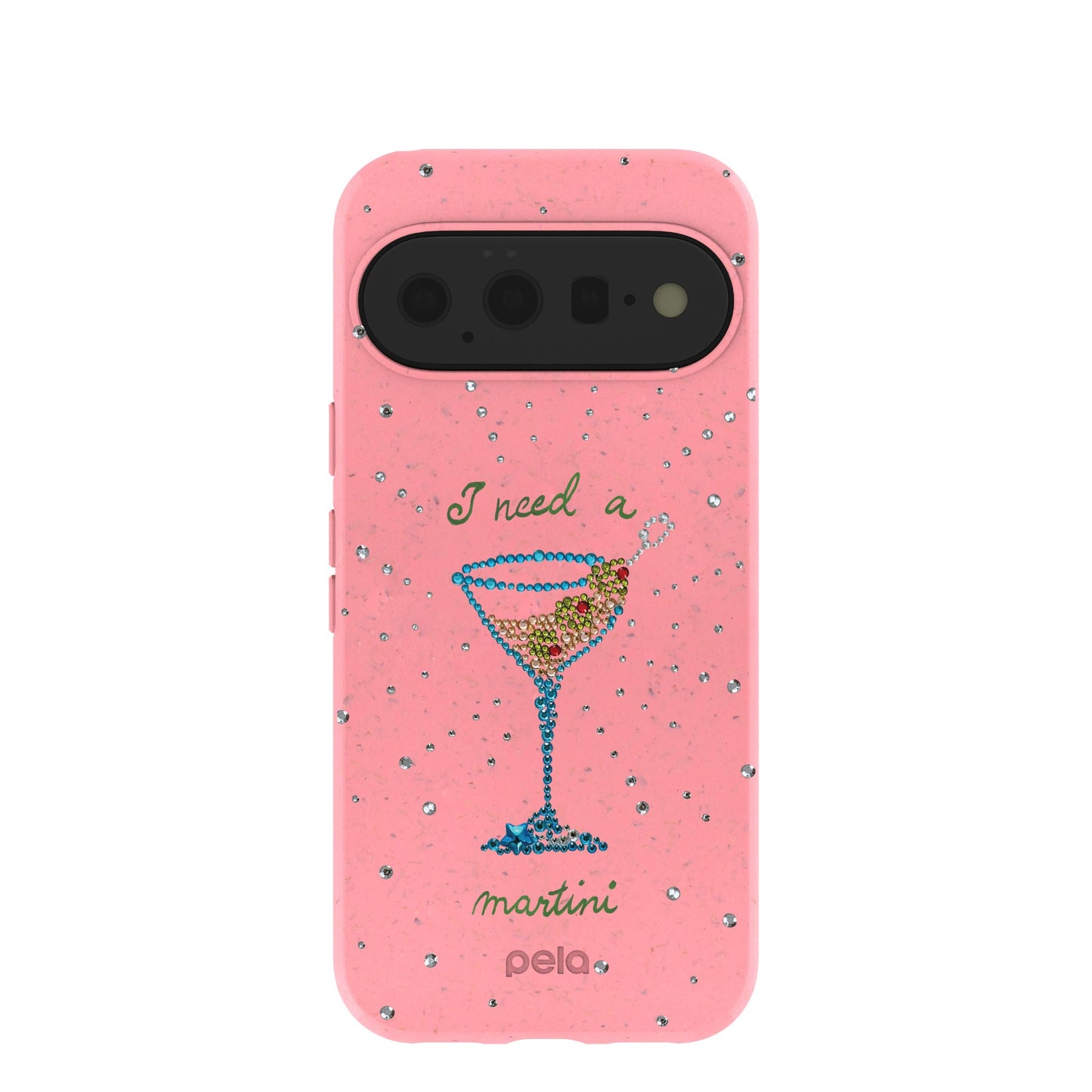 Bubblegum Pink I Need A Martini Google Pixel 11 Case