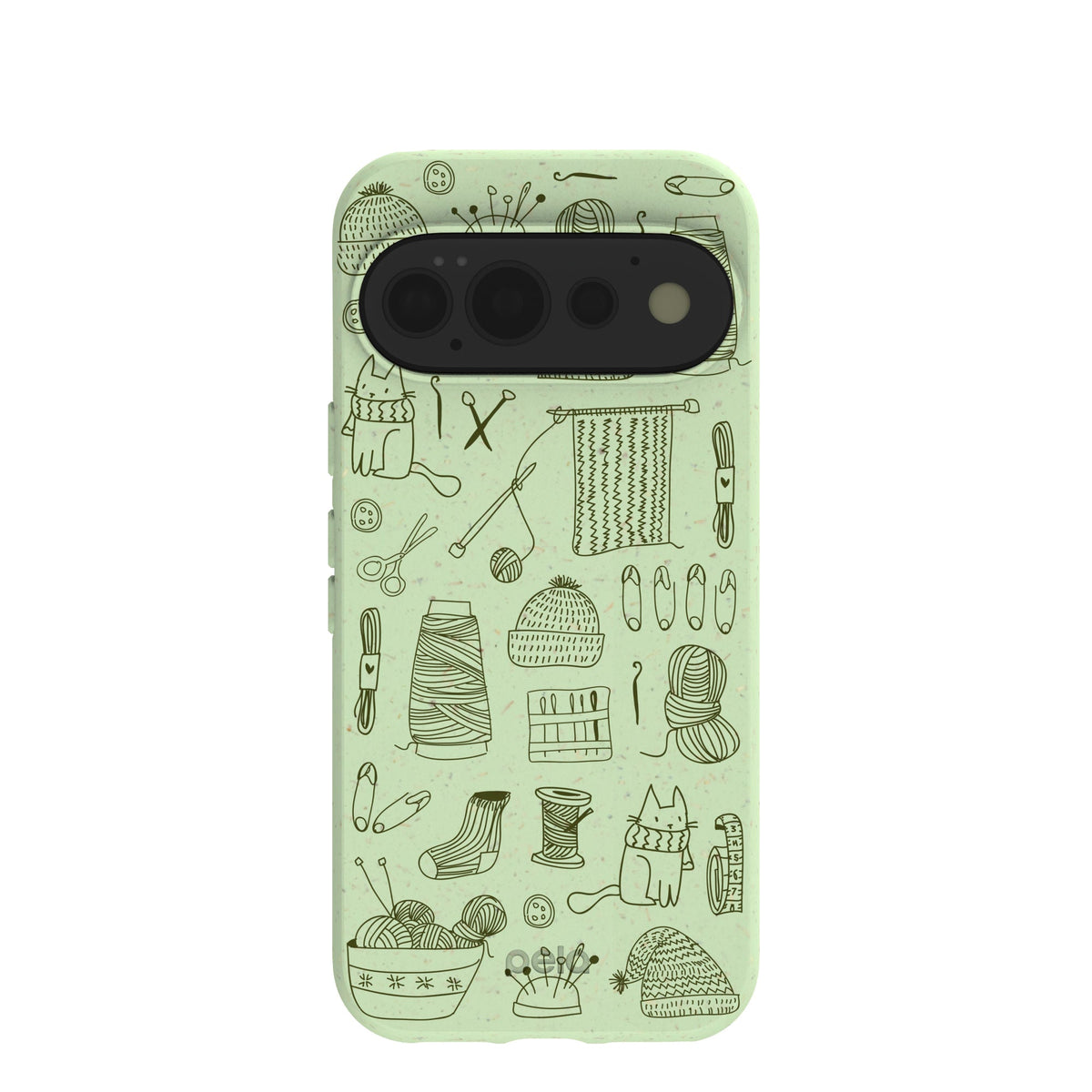 Sage Green Knit Nook Google Pixel 11 Pro Case