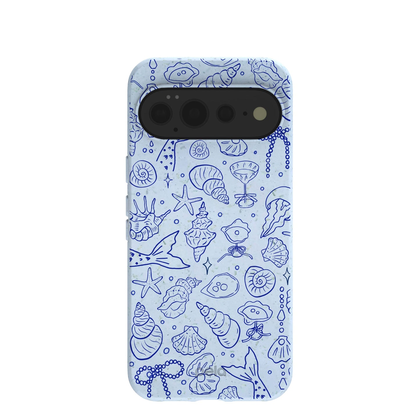 Powder Blue Ocean Charms Google Pixel 11 Pro XL Case