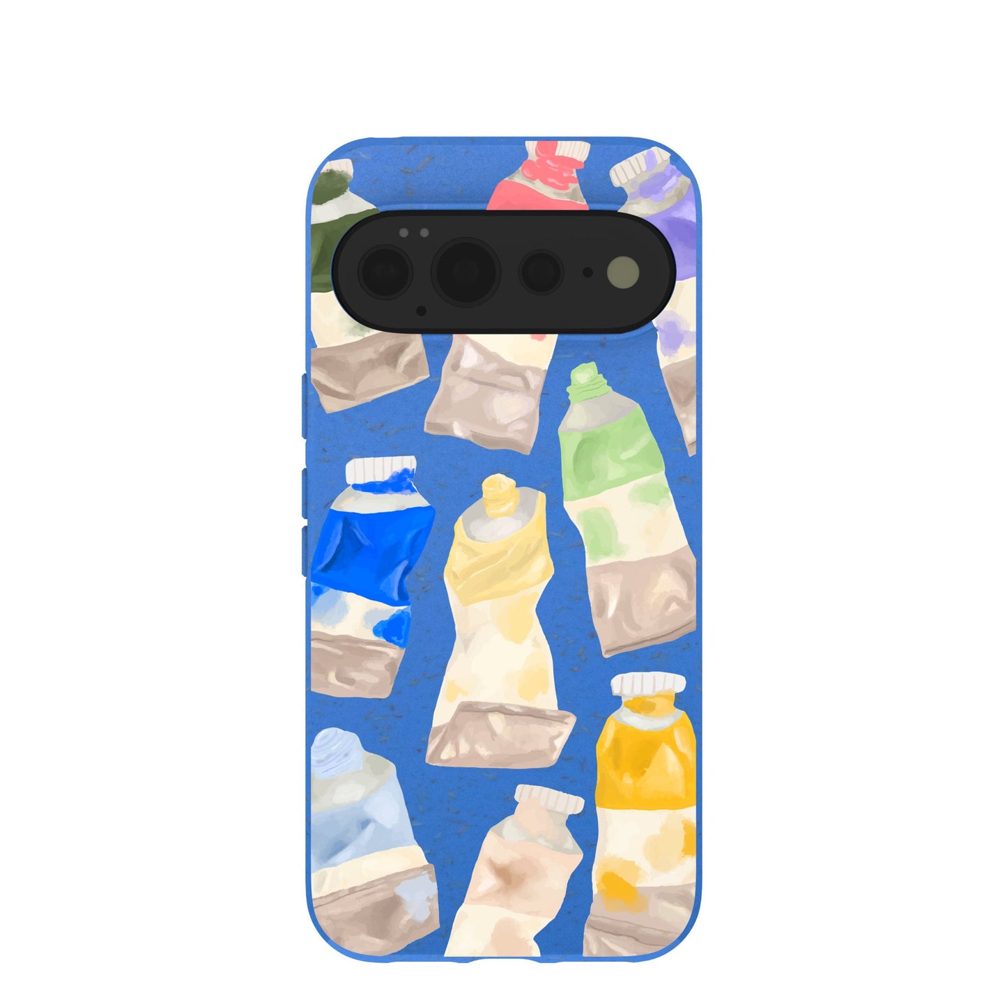 Electric Blue Paint Squeeze Google Pixel 11 Pro XL Case
