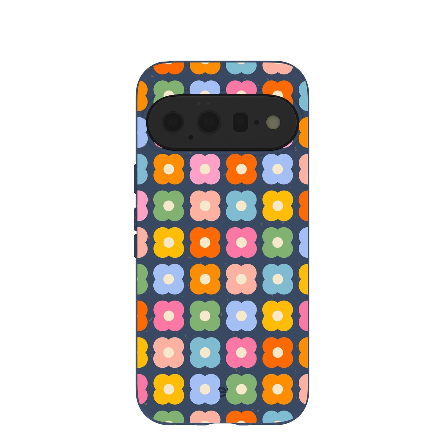 Navy Blue Petal Pop Google Pixel 11 Case