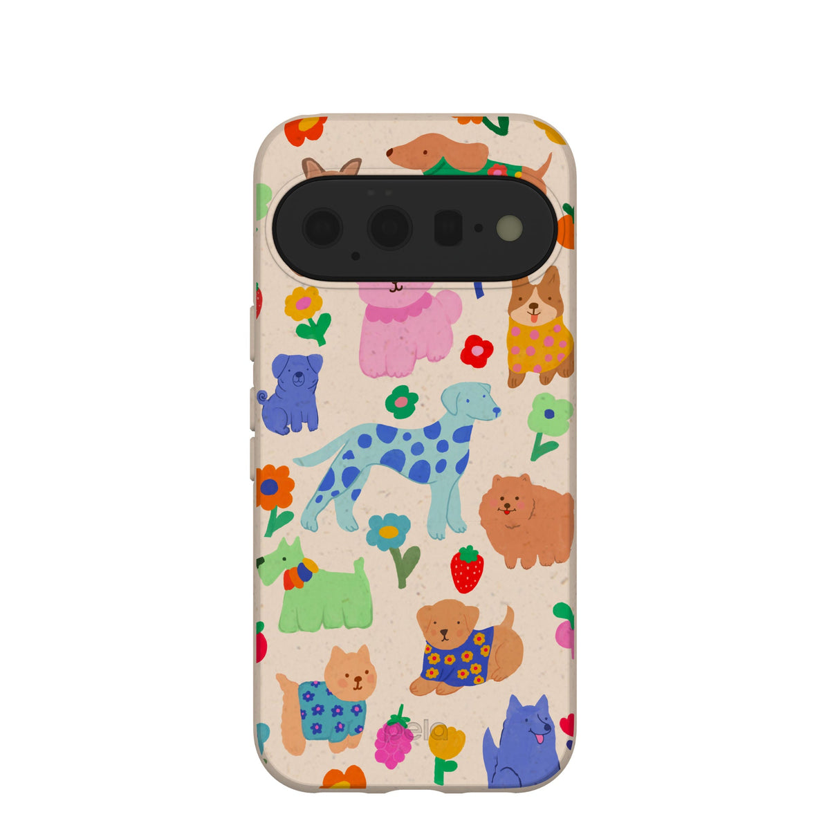 Seashell Pup Bloom Google Pixel 11 Case