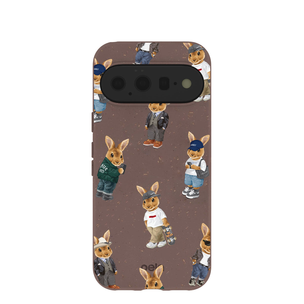 Chocolate Brown Rabbit Friends Google Pixel 11 Case