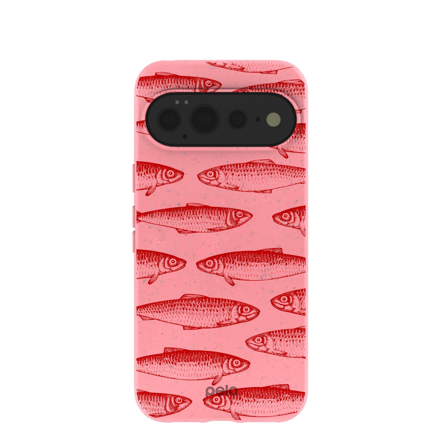Bubblegum Pink Sardine Stream Google Pixel 11 Pro XL Case