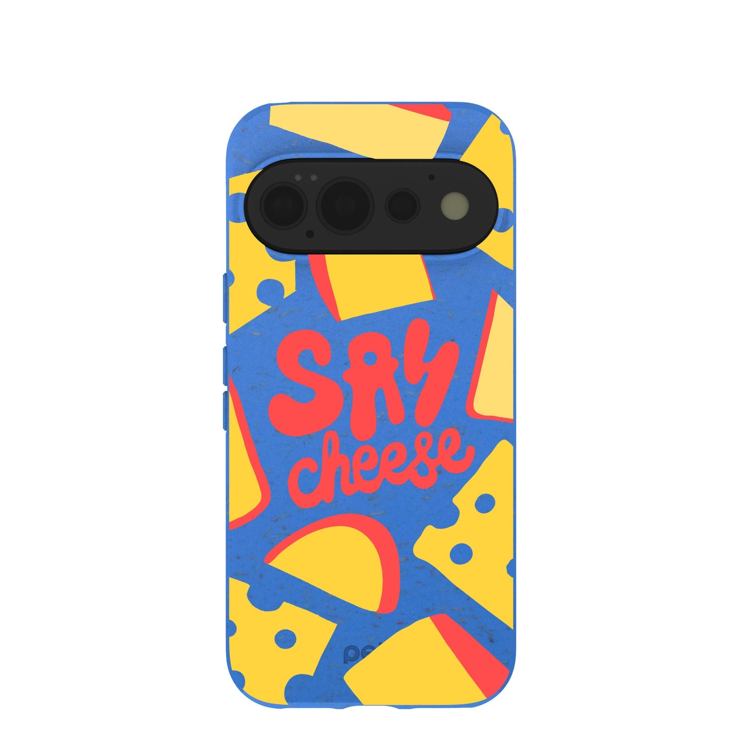 Electric Blue Say Cheese Google Pixel 11 Pro Case