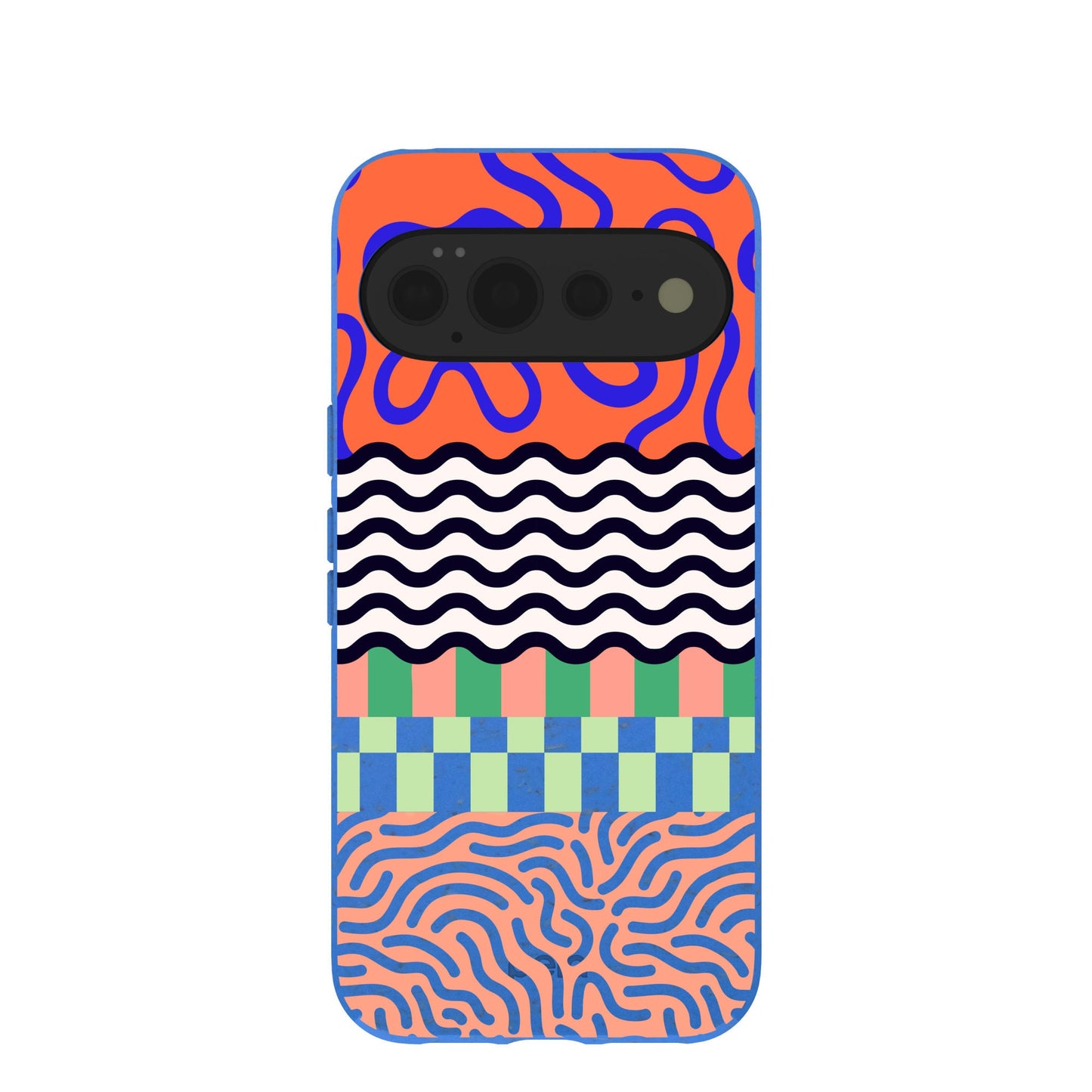 Electric Blue Tangerine Mix Google Pixel 11 Pro XL Case