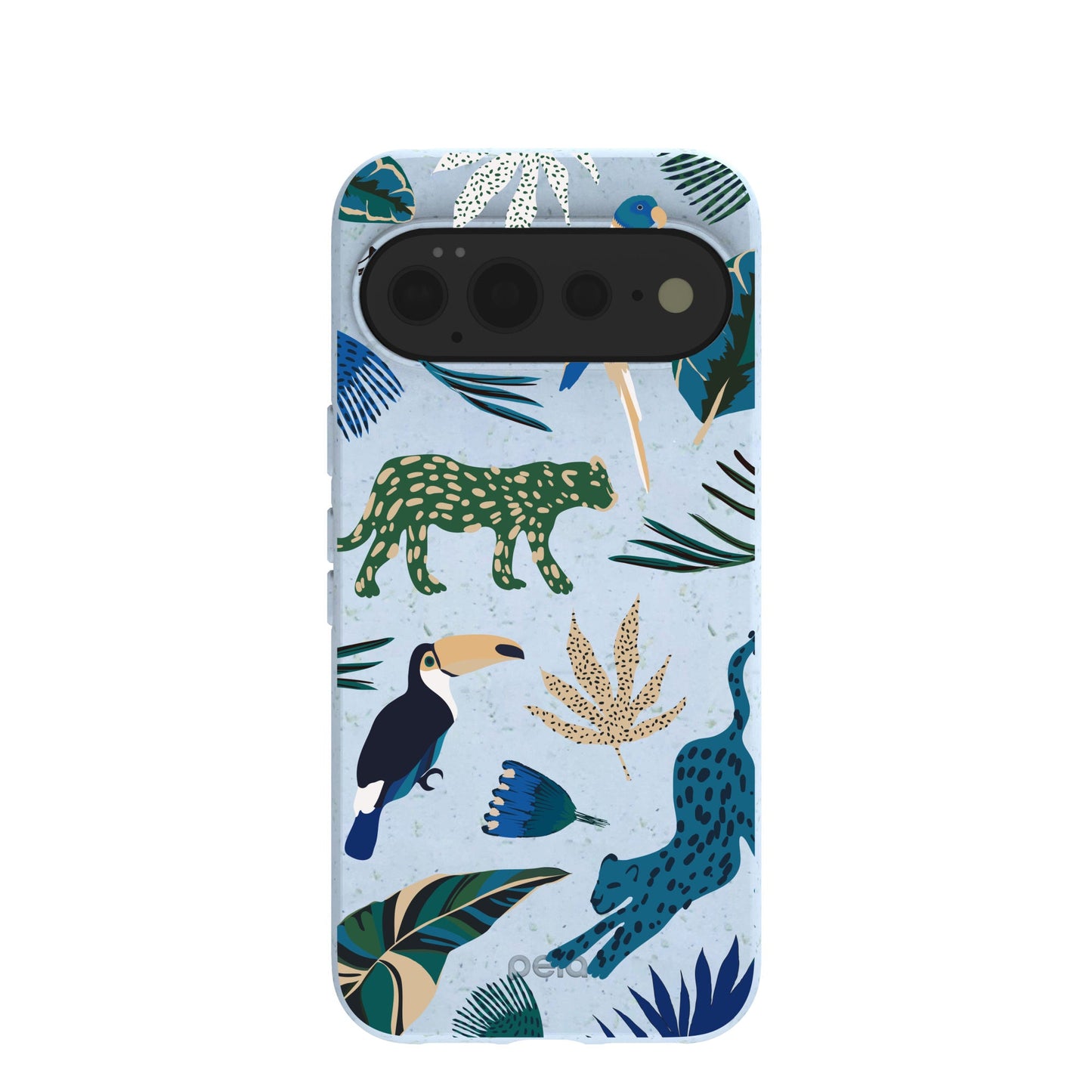 Powder Blue Tropical Rainforest Google Pixel 11 Pro XL Case