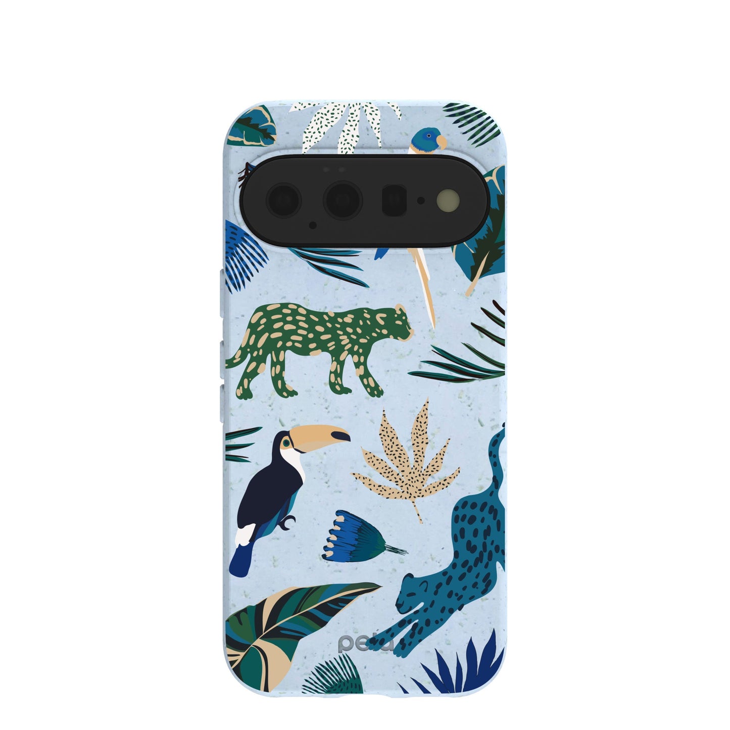 Powder Blue Tropical Rainforest Google Pixel 11 Case