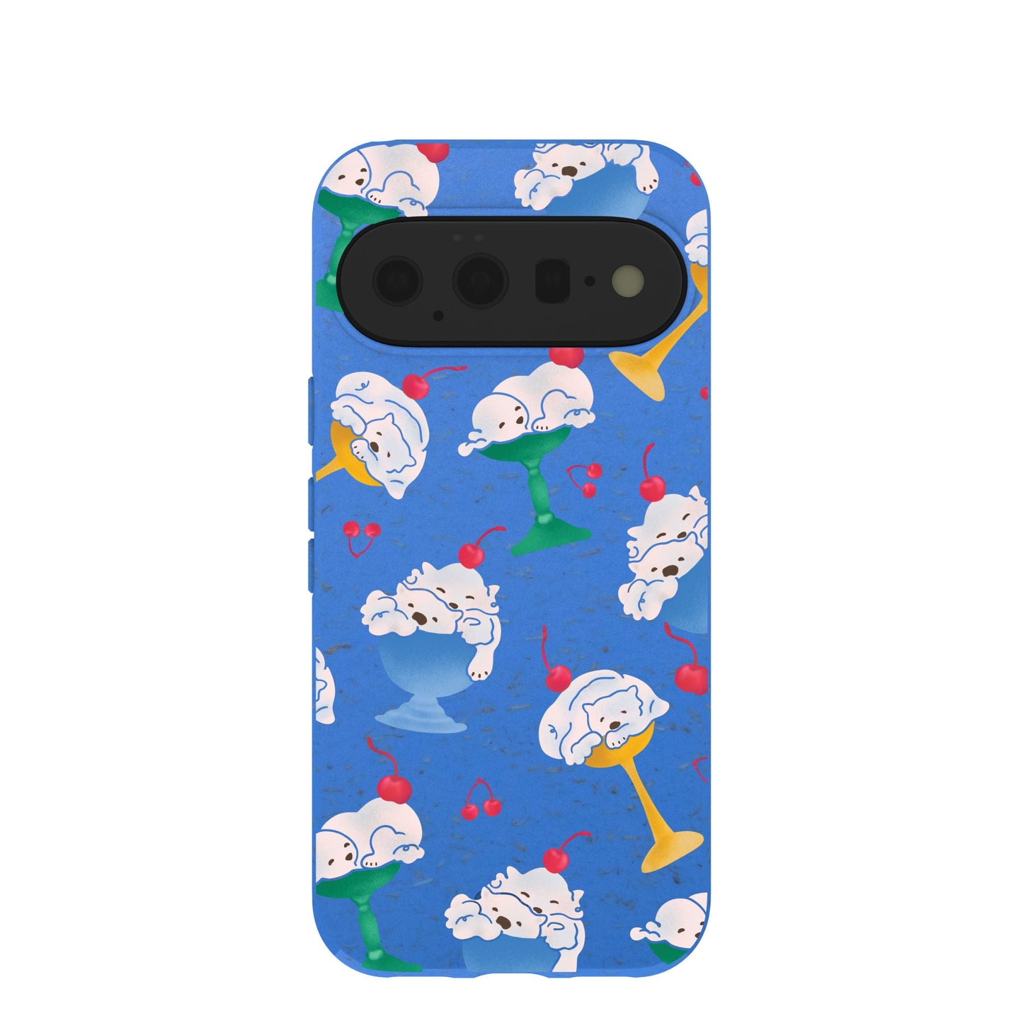 Electric Blue Vanilla Bear Google Pixel 11 Case