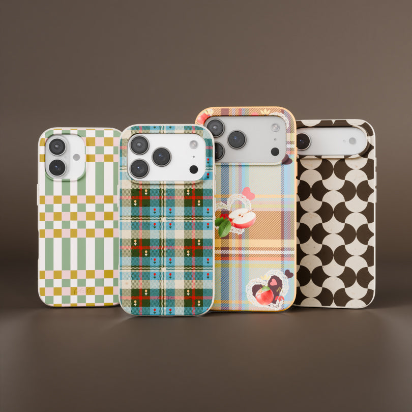 Honey Apple Plaid Google Pixel 10a Case