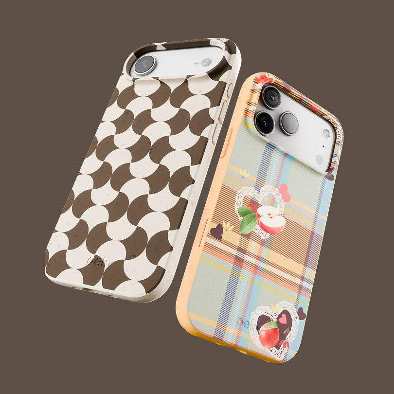 Honey Apple Plaid Google Pixel 10a Case