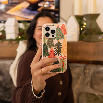 Seashell Festive Trees Google Pixel 10a Case