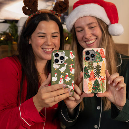 Seashell Festive Trees Google Pixel 10a Case