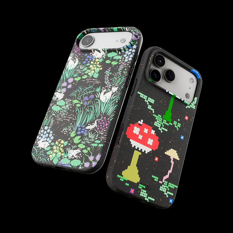 Black Midnight Pond Google Pixel 10/10 Pro Case