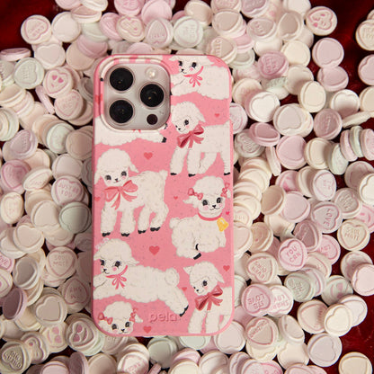 Bubblegum Pink Wool You Be Mine Samsung Galaxy S26+(Plus) Case