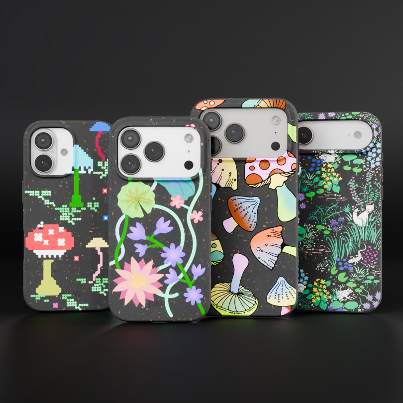Black Midnight Pond iPhone Air Case