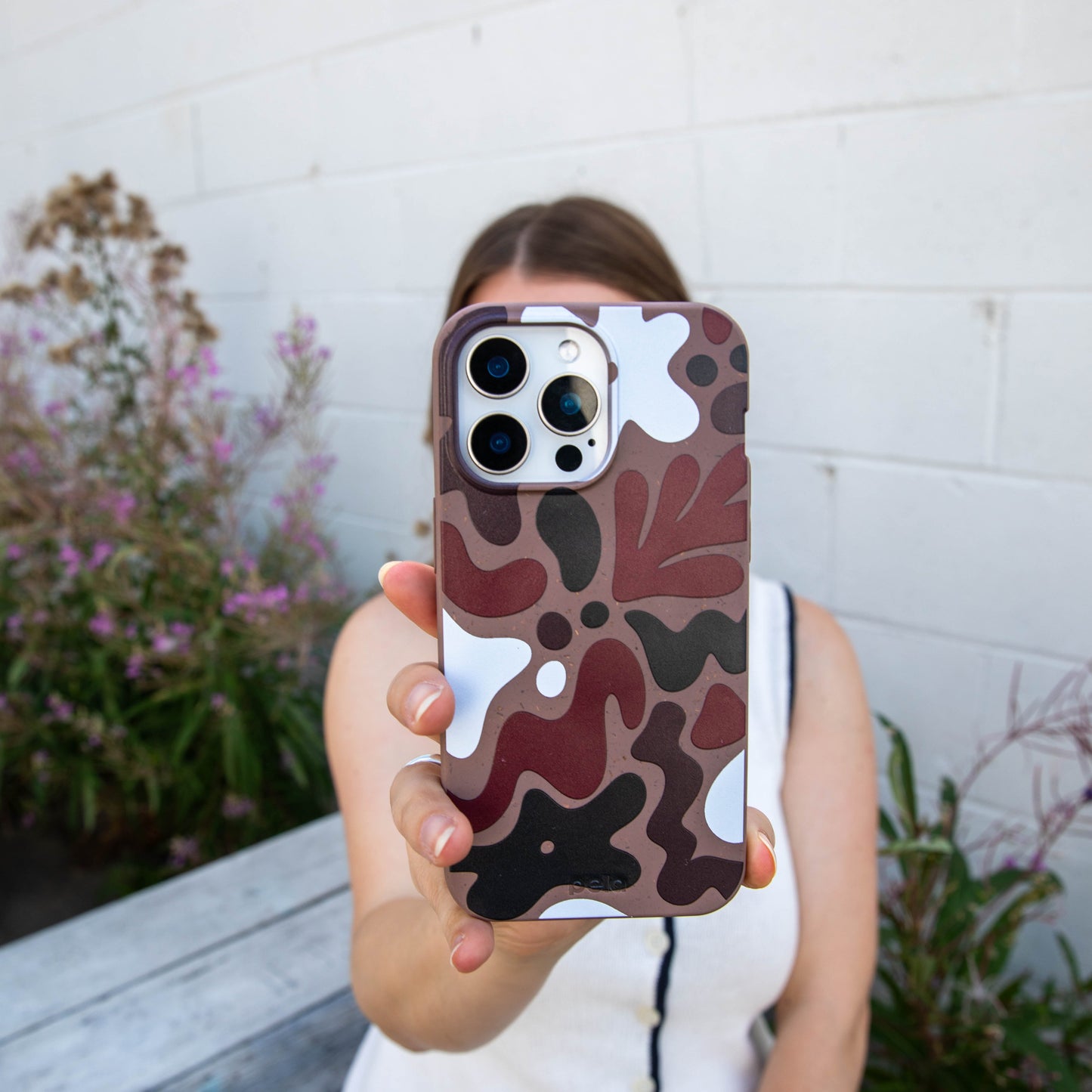 Chocolate Brown Earthy Curves Google Pixel 10/10 Pro Case