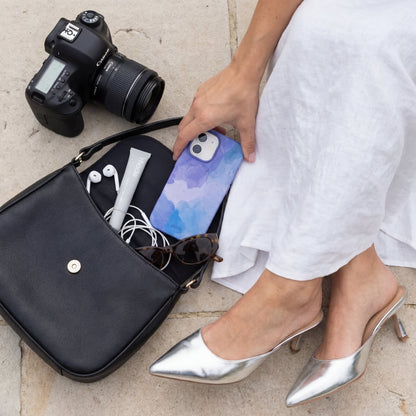 Lavender Blue Reflections iPhone 14 Pro Case