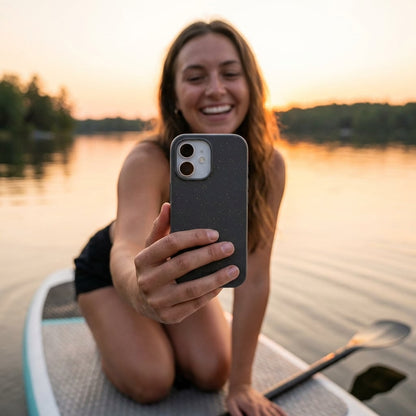 Black iPhone 15 Pro Case