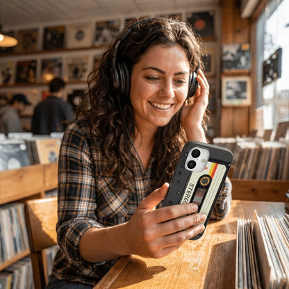 Black Cassette Google Pixel 10a Case