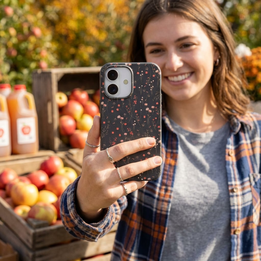 Black Night Garden Google Pixel 10a Case
