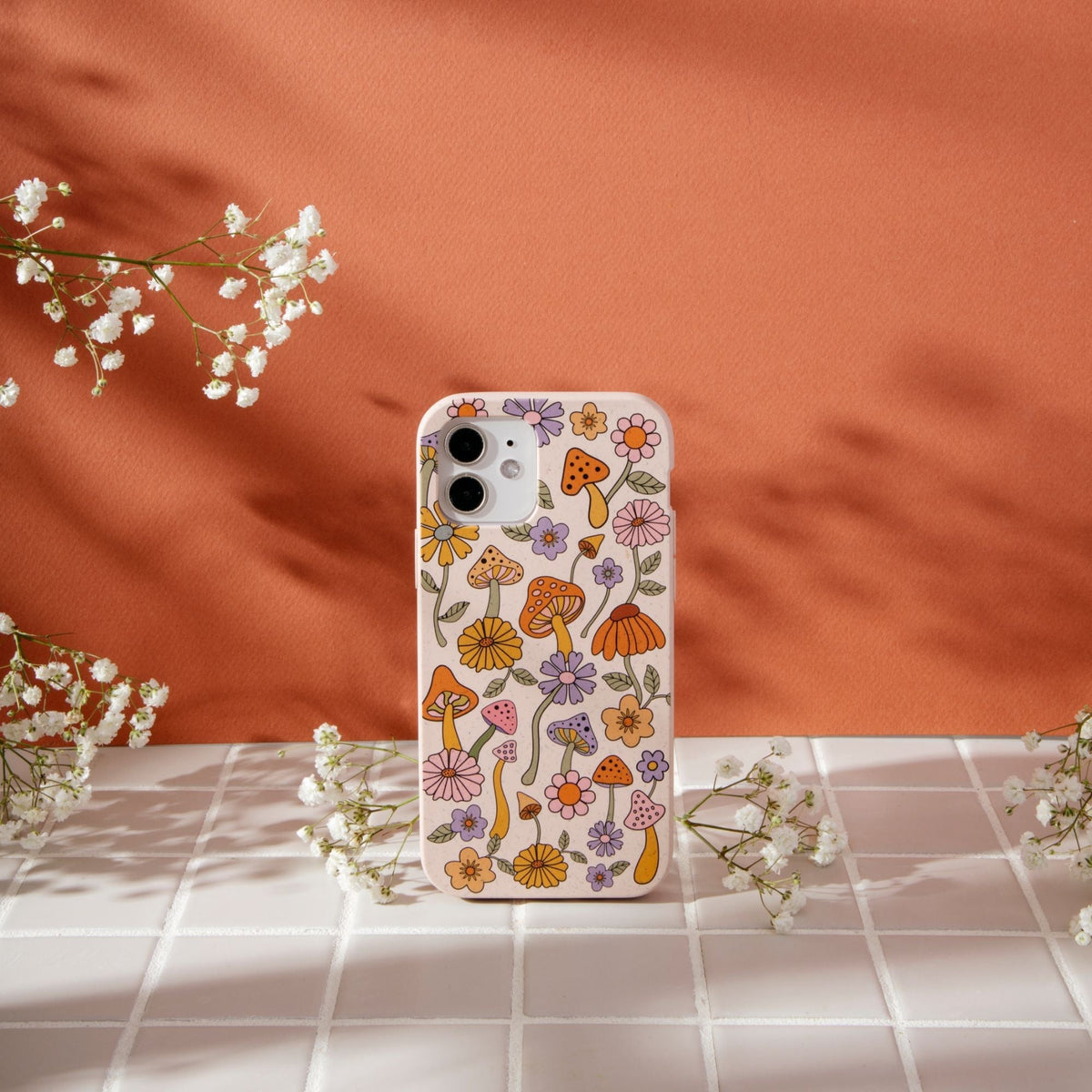 Seashell Shrooms and Blooms Google Pixel 10a Case