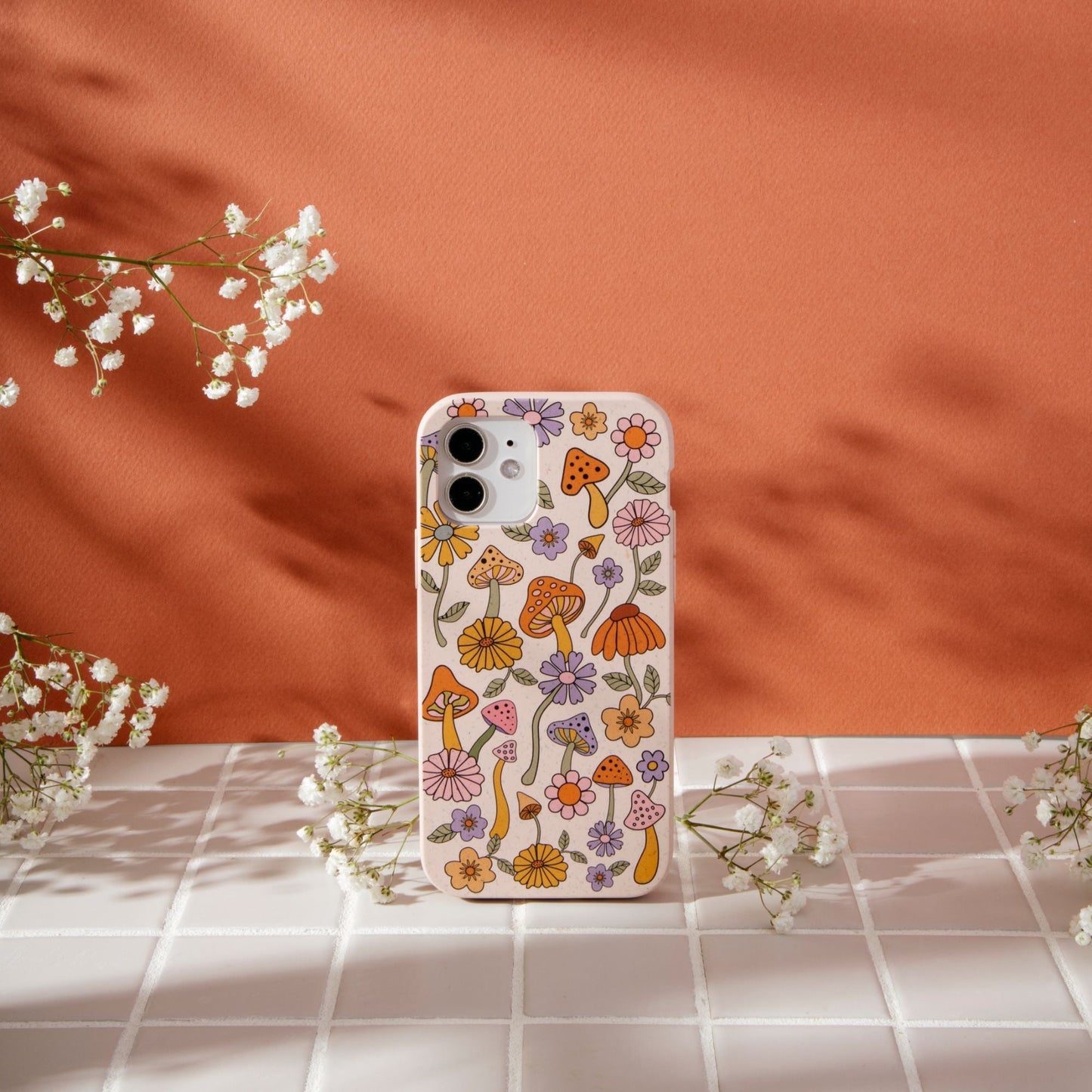 Seashell Shrooms and Blooms iPhone 16e/17e Case