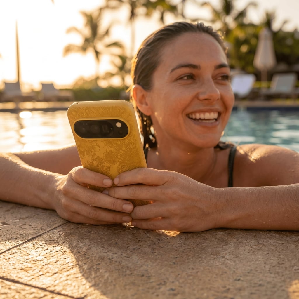 Honey Flora Google Pixel 10/10 Pro Case