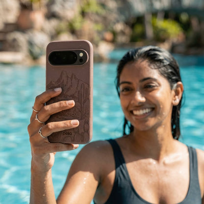 Chocolate Brown Desert Run Google Pixel 10/10 Pro Case